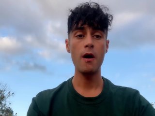 Task for sub boy - Eat your master´s cum from the bottle at the public