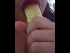 A small demonstration of a rich blowjob comes very rich things