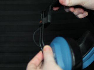 dekoni headphones, verified amateurs, sfw, dekoni fostex blue