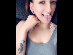 Lizzy tongue action ❤️