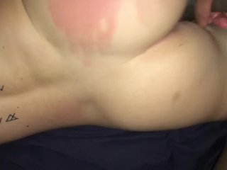 tattoo, teen, brunette, female orgasm