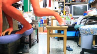 Раскраска тела : Я милый красный детеныш