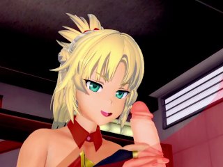 hentai, teenager , mordred, small tits