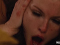 BellesaFilms - Gorgeous babe Ella Nova enjoys good fuck on couch