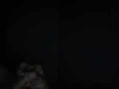 Transgirl Post-Orgasm Cum-Play, In Bed At Night