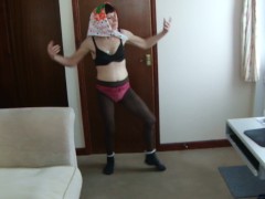 "SEXY BABUSHKA" TRY ON HAUL Bra Berry Thong G-string Tights Pantyhose Socks