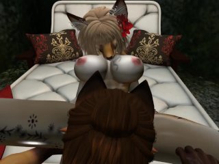 60fps, pussy licking, second life, doggystyle