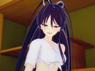 (3D Hentai)(Toaru Majutsu No Index) Kanzaki Kaori masturbation