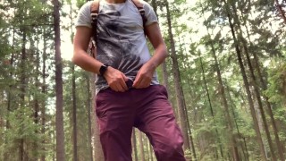 Real Outdoor Piss and Cum