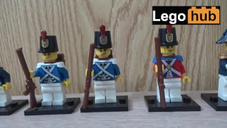 Minifigurki Lego seksownych żołnierzy Imperium Brytyjskiego