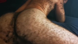 Geiles Schwein Behaarter Arsch