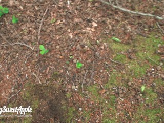 Hot Couple having Beautiful Sex in_the Woods_in Naples