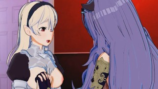 Fire Emblem - Corrin X Camilla 3D Dreier Hentai