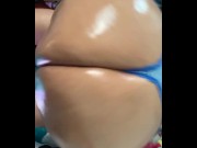 Preview 4 of Ass overload pinkyjr clapping that ass must see!!