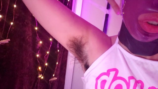 Watch Bondage Video:Hairy Latex Doll