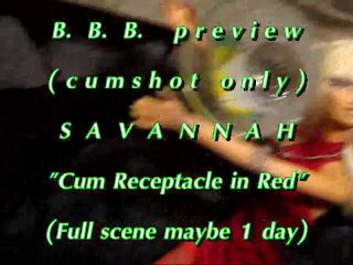 B.B.B. Preview: Savannah's "shot Glass"(cum Only) WMV with SloMo