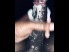 Soapy Shower masturbation with explosive cumshot