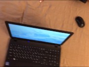 Preview 1 of stupid classmate fixed computer and got pussy