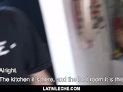 Preview 5 of LatinLeche - Cute Latino Hipster Gets A Sticky Cum Facial