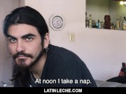 Preview 6 of LatinLeche - Cute Latino Hipster Gets A Sticky Cum Facial