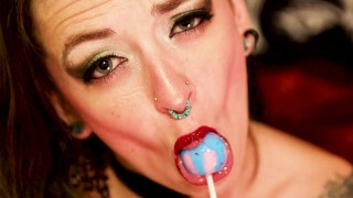 Lollipop Mouth Fetish