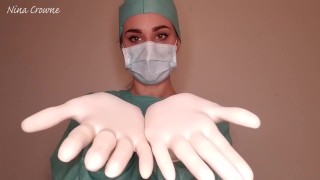 Dr. Nina gives Handjob To her new Patient Preview - Pornhub.com