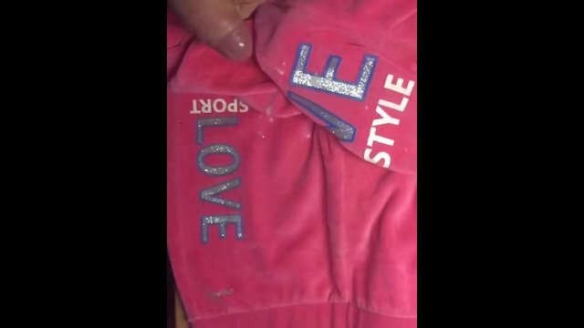 Alice cumming on her favorite pink velour suit