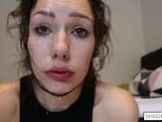 NO MERCY for my Throat - ROUGH Deepthroat and Facefucking - Shaiden Rogue