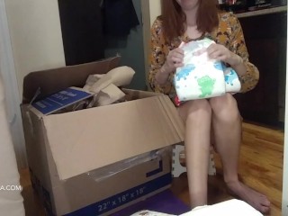 Mommy Unboxing a HUGE ABDL Haul