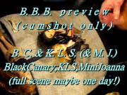 Preview 2 of B.B.B.preview: Black Canary, K.L.S.(& M.J.) AVI no slow-motion