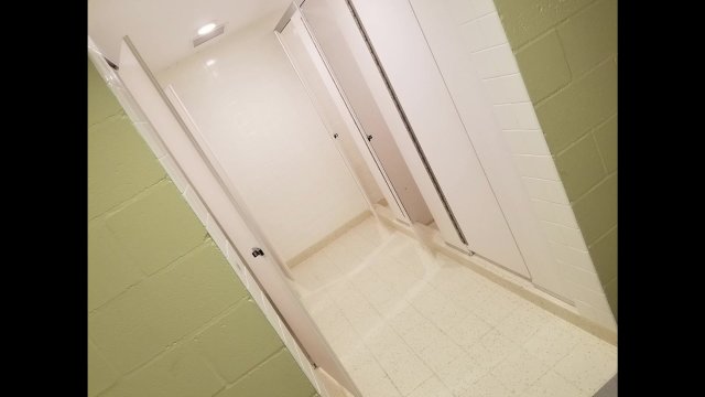 (Audio Only) Trans Girl Takes 9 Inch Toy in College Dorm Showers