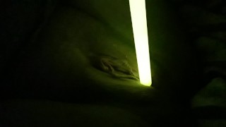Amador curto 14 polegadas glow stick