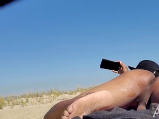 ▶ Nude Beach  catching an erection on the beach XNXX2 Video