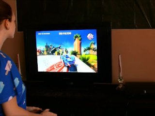 Angry Gamer Girl Masturbates