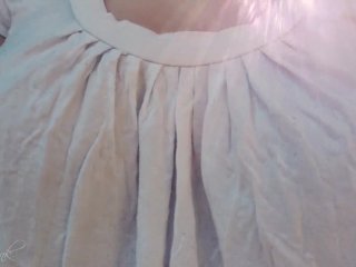 BOUNCING BOOBS IN SHIRT WHILE WALKING And Running 4 (BRALESS)