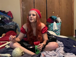 Smoking Story Time: Halloween Party Creampie