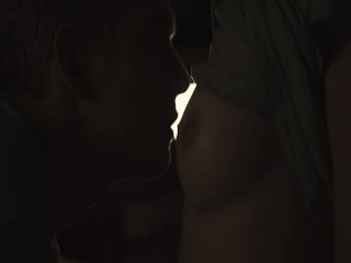 perfect tits, female orgasm, nipple biting, tit licking
