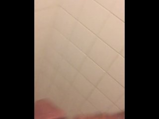 Jacking off this BBC the shower Way