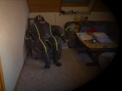 Deflation MD-Latex Cyborg Suit