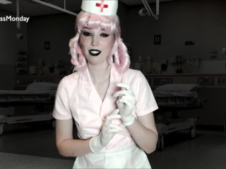 Goth Nurse Joy Gives You a Prostate Exam