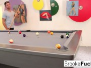 Preview 6 of Brooke Brand plays sexy billiards with Vans balls