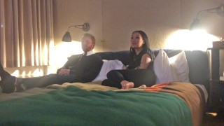 Asa Akira y yo no tengo sexo en un hotel