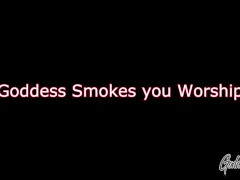 Goddess Smokes you Worship - Nikki Ashton - - Screenshot 1 of 16 - Blonde