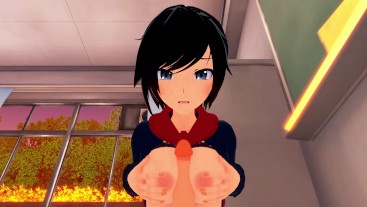 Ruby Rose RWBY 3d hentai