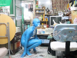 Body Painting : I am a Homemade Cute Veemon