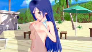 At The Beach With Fujino Furuhashi We Never Learn 3D