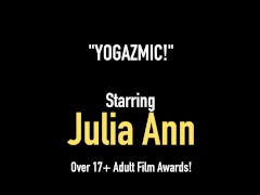 Video Busty Blonde Milf Julia Ann Creams Banging Her Yoga Instructor!