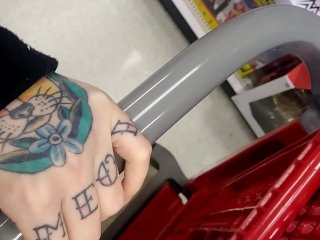 girl fart public, fetish, fart, tattooed women