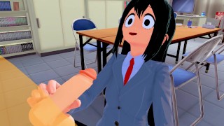 My Hero In Academics 3D Is A Frog During The Rainy Season #Hentai