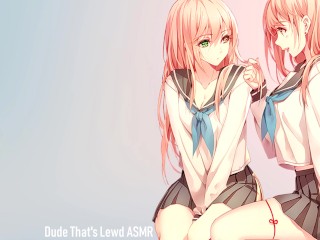 Monozygotic STEP Sisters Intense Ear Eating (ASMR)
